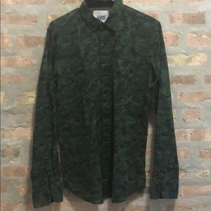 Camo print button up.